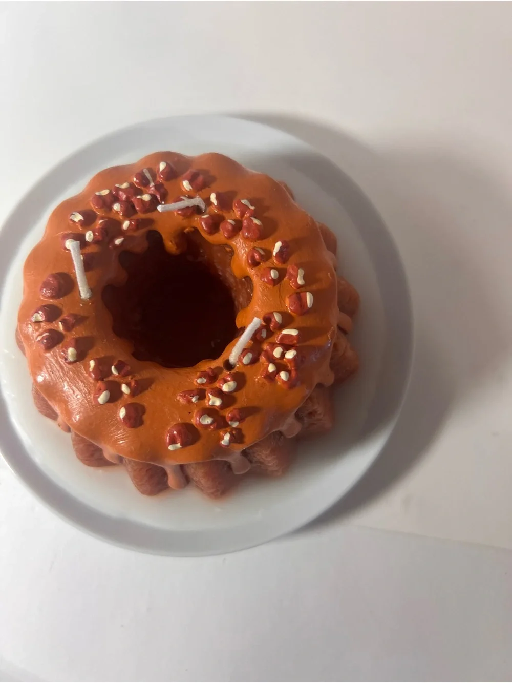 Fall candle Cake  - Decorative Fall Party Accent new. Great fall decoration